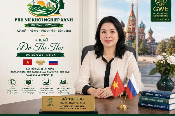 GIỚI THIỆU ĐẠI SỨ GWE TẠI NGA ĐỖ THỊ THO