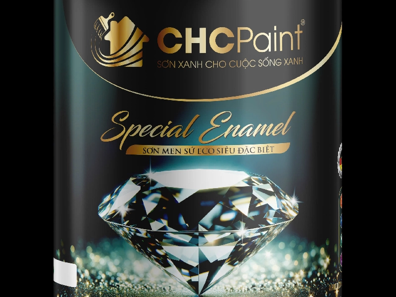 SPECIAL ENAMEL - SƠN MEM SỨ ECO SIÊU ĐẶC BIỆT 1L