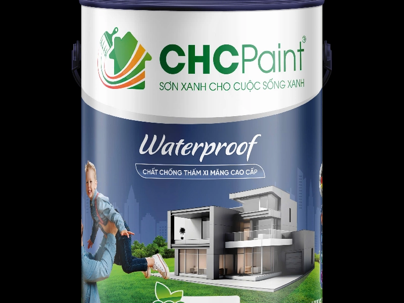 CHC WATERPROOF - CHẤT CHỐNG THẤM XI MĂNG CAO CẤP 5L